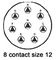 DEUTSCH AFD51-18-8SW-6117-LC