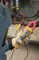 FLUKE 381 - Clamp Meter, True RMS, 2.5 kA AC, 1 kV DC, 34 mm Jaw Opening Max.