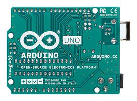 A000066 - Development Board, Arduino Uno, ATmega328P MCU, 14 3.3V I/O, 6 Analogue Inputs, 6 PWM Outputs