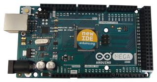 A000067 - Development Board, Arduino Mega 2560, ATmega2560 MCU, 54 5V I/O, 16 Analogue Inputs, 4 UARTs