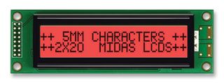 MIDAS DISPLAYS MC22005A6W-FPTLR