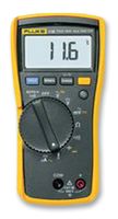 FLUKE 116 - HVAC Digital Multimeter, 110 Series, 6000 Count, True RMS, Auto, Manual Range, 3.5 Digit