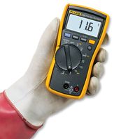FLUKE 116 - HVAC Digital Multimeter, 110 Series, 6000 Count, True RMS, Auto, Manual Range, 3.5 Digit