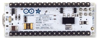 A000053 - Development Board, Arduino Micro, ATmega32U4 MCU, 20 3.3V I/O, 12 Analogue Inputs, ISCP Header