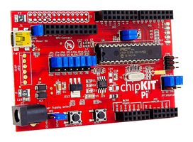 CHIPKIT PI - Development Board, PIC32 Microcontroller, Raspberry Pi & Arduino Compatible, Audio Processing
