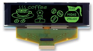 MIDAS DISPLAYS MCOT256064BA-GM