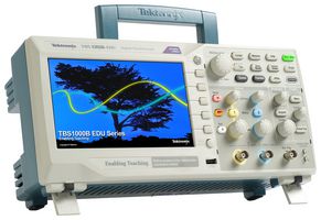TBS1152B-EDU - Digital Oscilloscope, Education Model, TBS1000B EDU Series, 2 Channel, 150 MHz, 2 GSPS, 2.5 kpts