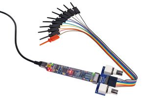 BS05P - USB Oscilloscope / Logic Analyzer, BitScope Micro + BNC Port Adapter, 2 + 6 Channel, 20MHz