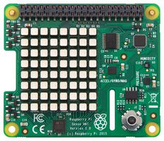 RASPBERRYPI-SENSEHAT - Daughter Board, Raspberry Pi Sense HAT, Orientation/Pressure/Humidity/Temperature Sensors