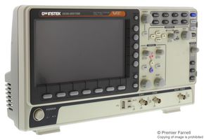 GDS-2072E - Digital Oscilloscope, GDS-2000E Series, 2 Channel, 70 MHz, 1 GSPS, 10 Mpts, 5 ns