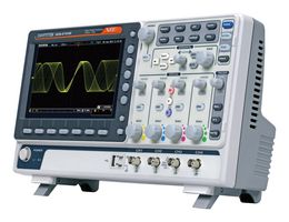 GDS-2104E - Digital Oscilloscope, GDS-2000E Series, 4 Channel, 100 MHz, 1 GSPS, 10 Mpts, 3.5 ns