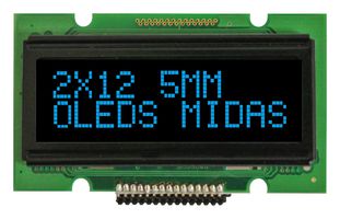 MIDAS DISPLAYS MCOB21205AV-EBP
