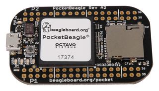 BB-POCKET - Single Board Computer, Pocket Beagle, OSD3358 SoC, Extremely Compact Size, 72 Expansion Pins