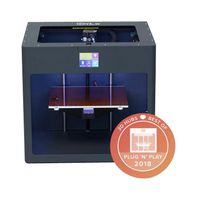 CRAFTBOT PLUS - 3D Printer, 1.75mm Filament, 0.1mm Layer, 250mm x 200mm x 200mm Build, 200mm/s, USB