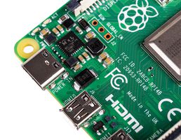 RPI4-MODBP-2GB - Single Board Computer, Raspberry Pi 4 Model B, BCM2711 SoC, 2GB DDR4 RAM, USB 3.0, PoE Enabled