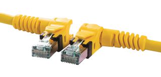 09488585745050 - Ethernet Cable, VarioBoot, Cat6a, 5 m, 16.4 ft, RJ45 Plug to RJ45 Plug, Yellow