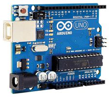 A000066 - Development Board, Arduino Uno, ATmega328P MCU, 14 3.3V I/O, 6 Analogue Inputs, 6 PWM Outputs