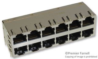A60-263-300P562 - CONNECTOR, RJ45, JACK, 10P8C, 12PORT
