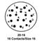 ITT CANNON KPSE06A20-16P