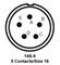 ITT CANNON MS3100F14S-5PX
