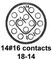 CINCH CONNECTIVITY SOLUTIONS BACC63BV18F14P9H