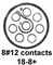 CINCH CONNECTIVITY SOLUTIONS C48-16R18-8P9-406