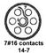 CINCH CONNECTIVITY SOLUTIONS BACC63BV14F7P8H